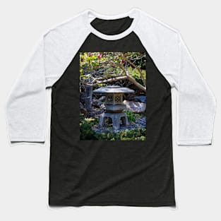 Photography of a Toro Japanese Lantern Garden V1 Baseball T-Shirt